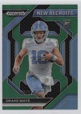 2024 Panini Prizm Draft Picks New Recruits Green Prizm Drake Maye #NR-DME 1o9i
