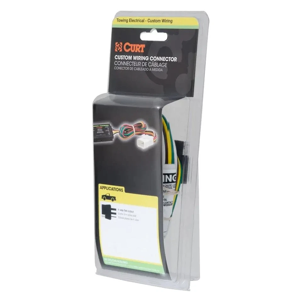 For Honda Accord 1994-2002 CURT 55336 T-Connector 3-Wire System w Converter Foto 3 de 4