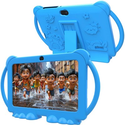 Kids Tablet 7 inch Android 12.0 for Toddler 4GB RAM 32GB ROM Bluetooth IPS Sc...
