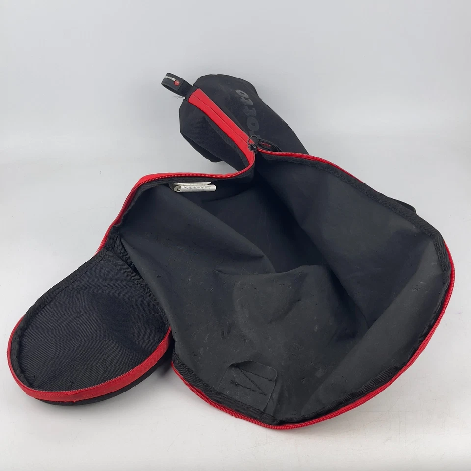 Manfrotto MBAG70N Unpadded Tripod Bag Black Adjustable Strap Zipper Top Side - Image 4 of 4