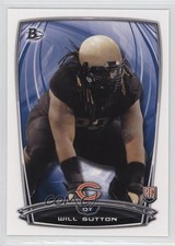 2014 Bowman Rookies Will Sutton #84 0w8