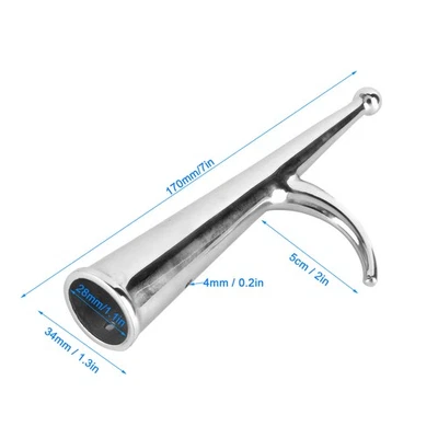 316 Stainless Steel Boat Hook 28mm Inner Diameter Marine Grade Accessory - Image 1 of 4