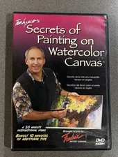"Tom Lynch's Secrets of Painting on Watercolor Canvas" instructional DVD