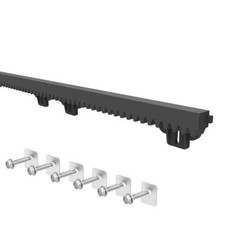 Kunststoffzahnstange Avec Noyau en Acier Renforcé 27x20mm L1m Module 4 1200kg