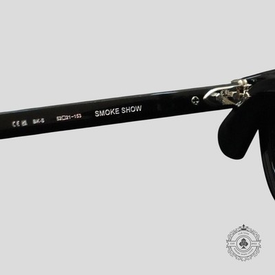 Chrome Hearts Smoke Show Glasses in Black/Silver | eBay