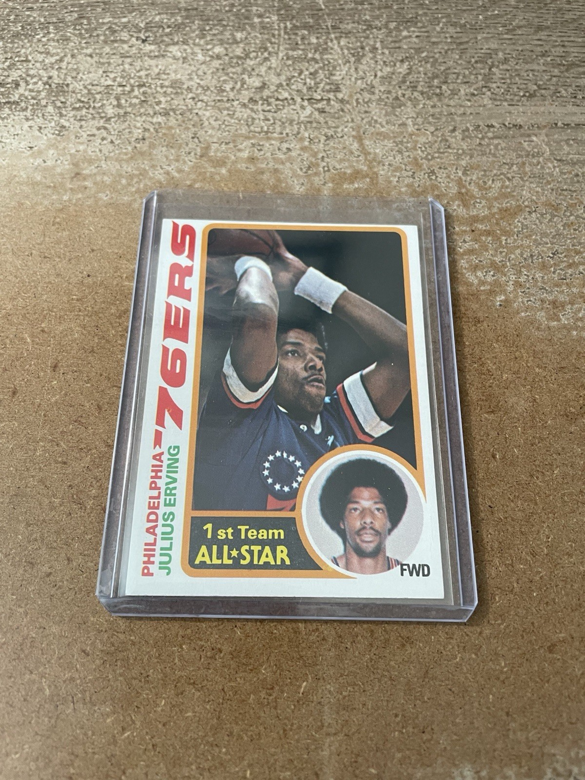 1978-79 Topps Basketball Julius Erving #130 EX+/NM