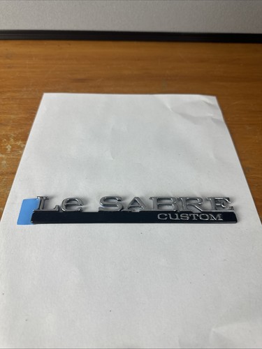 1980-1985 Buick LeSabre Custom Quarter Emblem Unused