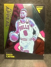 2022-23 Panini Flux - Flux Appeal Silver Prizm #9 Zach LaVine