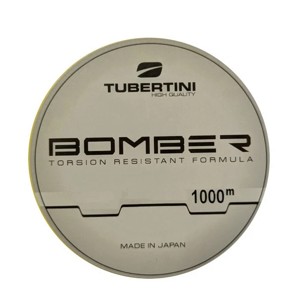 Ligne de pêche Tubertini Bomber 1000 m en nylon transparent 0,16-0,18 mm - Photo 1/1