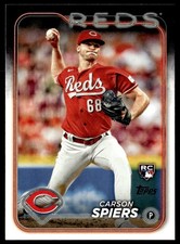 2024 Topps Carson Spiers Rookie Cincinnati Reds #365