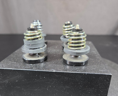 Pioneer Turntable Foot  (BAD RUBBER) Spring for PL-200, 250, 255, 300, 400