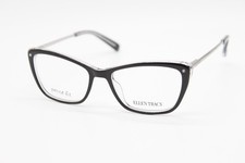 NEW ELLEN TRACY CV ALGARVE BLACK LAMINATE AUTHENTIC EYEGLASSES 48-15