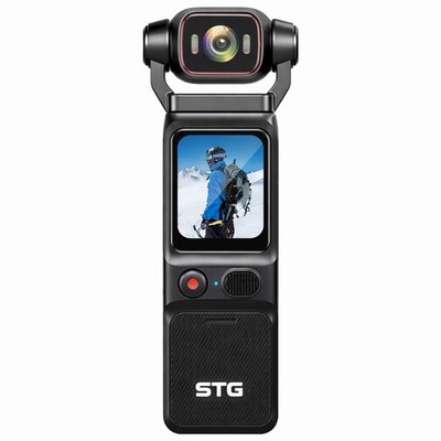 STG 4k POCKET CAM ULTRA HD WATER RESISTANT -FLASHLIGHT  WITH SMALL TRIPOD