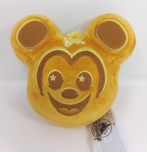Disney Mickey Wishables Waffel Plüsch limitierte Auflage Lebensmittel Serie bestickt 4 Zoll - Bild 1 von 12