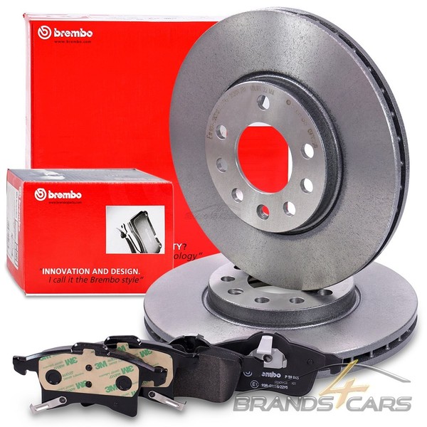 Brembo Bremsscheiben Ø280 +BremsbelÄGe FÜR Opel Astra G H Meriva Zafira A B-image