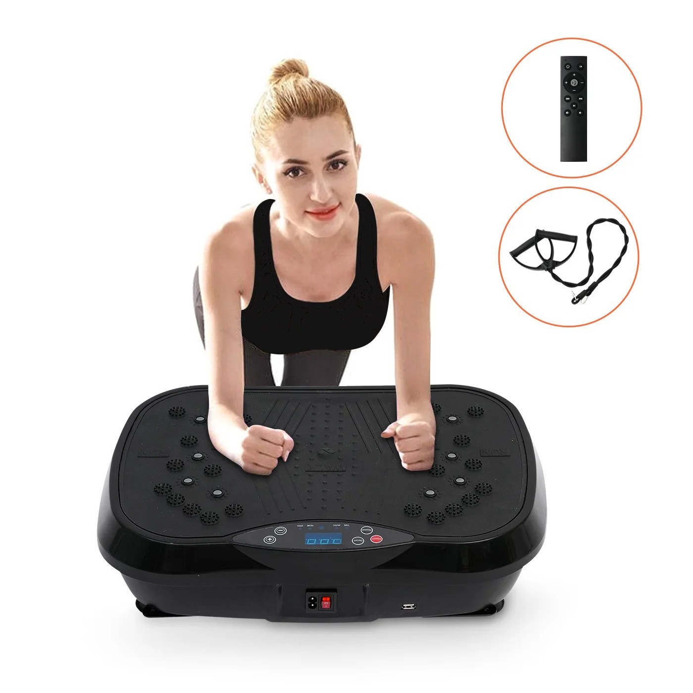 Vibration Plate Exercise Machine 7 in 1 3D&4D Vibration Plate LED Display