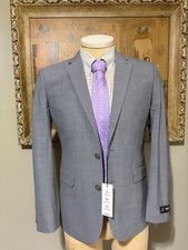 NWT Express Performance Extra Slim Wool Sport Coat Blazer Jacket 40 R