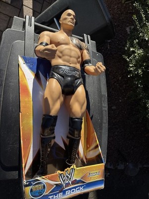 WWE THE ROCK 31 inch GIANT SIZE Action Figure 9 POINTS OF