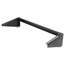 4U Foldable Vertical Wall Mount Rack and Wall Mountable Patch Panel Bracket f...