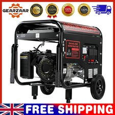 15L TANK 215CC 3KW/2.1KW RECOIL PORTABLE PETROL GENERATOR UK
