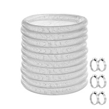 Wire Hose Clear Dust Reinforced Flexible 1-1/2 Inch By 50 Foot
