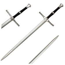 41 Inch Medieval Foam Hunting Long Sword for Cosplay LARP Costume Steel 2