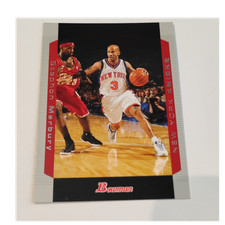 Bowman 2004-05 Draft Picks & Prospects #3 LeBron James Stephon Marbury Knicks C…