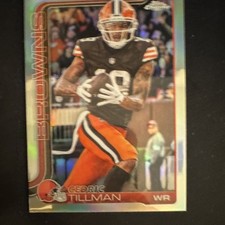 2025  Topps Chrome Base Set Cedric Tillman #67 Cleveland Browns Football