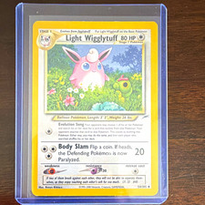 Light Wigglytuff 54/105 Neo Destiny Unlimited Uncommon Regular English 80 HP on eBay