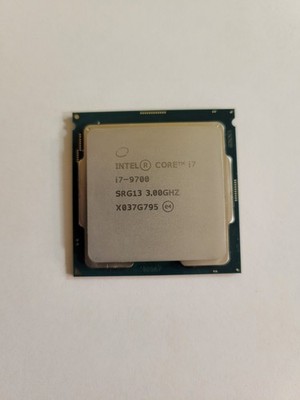 Intel Core i7-9700 3.0 GHz Octo-Core (SRG13) Processor
