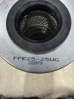 Hydraulic Filter Element FPE25-25WG 25 Micron 9''x4'' Indistrial Cartridge