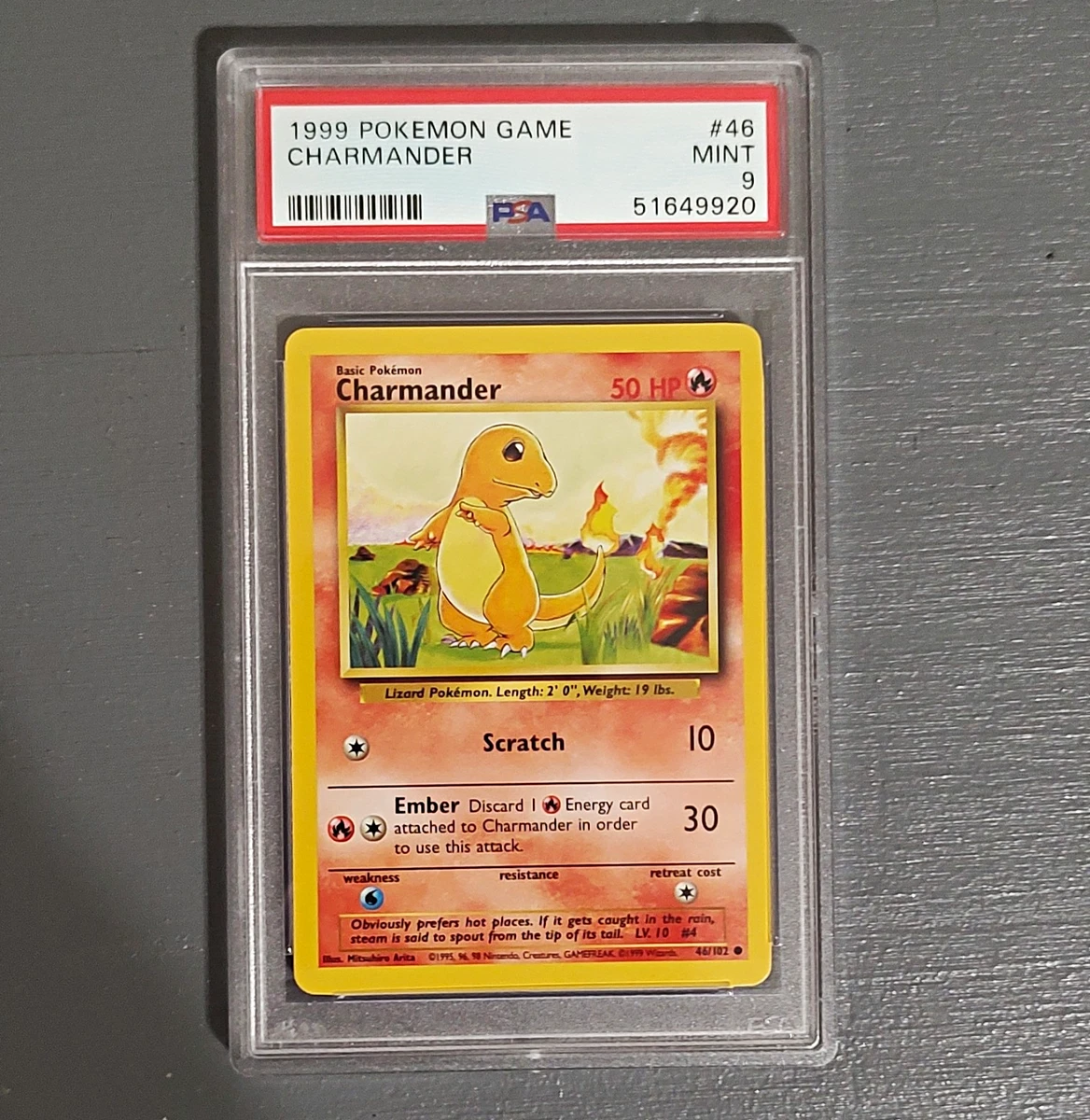 charmander pokemon card ebay cards 1st edition carmander [1] Scratch (10) [1R] Ember (30) Discard 1 Fire Energy card to use this attack. Charmander In Pokmon Individual Trading