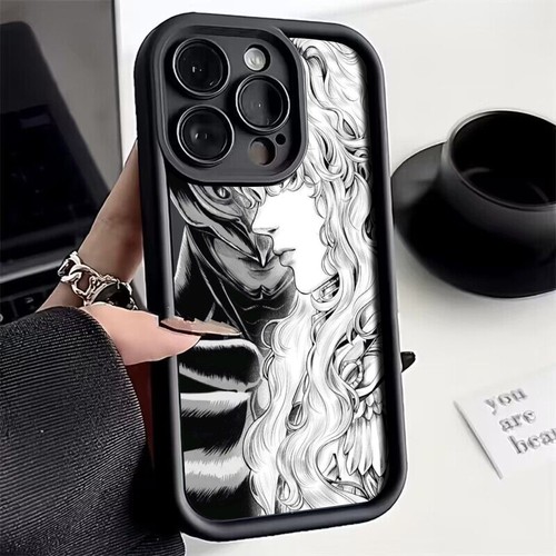Berserk Guts Anime Phone Case for IPhone 16 15 14 13 12 11 Pro Max Mini XR XS X - Picture 86 of 119