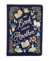 Book Lover's Embroidered Journal,