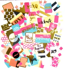 PROJECT LIFE   Mix & Match Kit -  (96 Pieces) with gold foil accents  Save 60% !