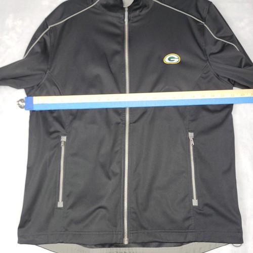 Green Bay Packers Mens Medium Jacket Cutter and Buck Weather Tec NFL Football - Picture 9 of 12