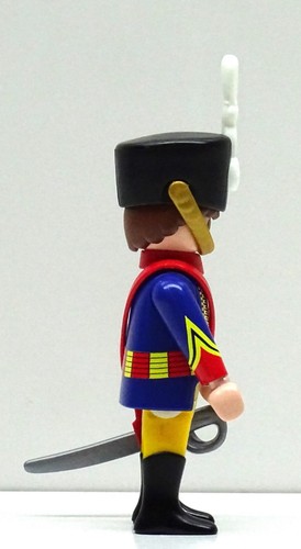 HUSAR SOLDAT E Playmobil zu Dragoner Offizier Garde Napoleonic Top Custom - RAR - Picture 4 of 5