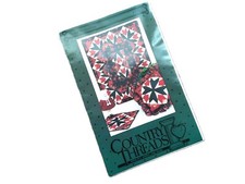 Tulip Medallion Quilting Sewing Pattern 34" x 42.5" Wall or Baby Quilt & Pillow