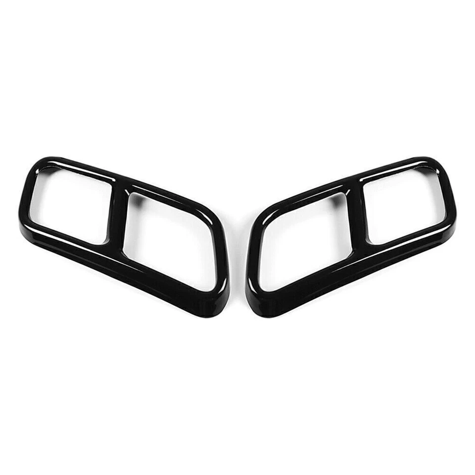 Cubierta de tubo de escape trasero silenciador para Mercedes Benz Clase S W221 W222 Foto 4 de 4