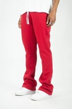 Men's Essential Fleece Stacked Flared Fit Sweat Pants