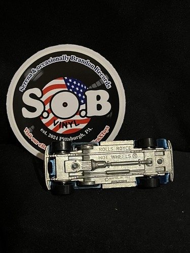Hot Wheels Blackwalls Rolls Royce Coupe Convertible 1:64 NM Cond 1983 Malaysia - Picture 7 of 8