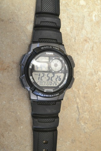 casio illuminator salarms