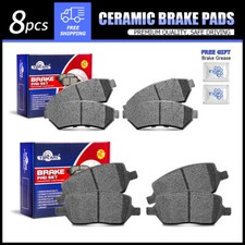 Front Rear Ceramic Brake Pads For Chevy Uplander Buick Terraza Pontiacmontana