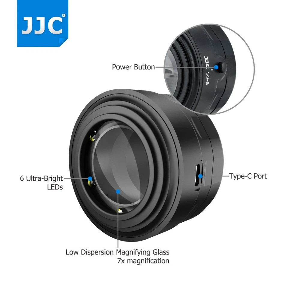 Dispositivo de imagem de inspeção de escopo sensor de ampliação 7x para câmera DSLR sem espelho - Imagem 2 de 4