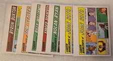 2022 Topps Heritage 1973 Career Highlights Comic YOU PICK COMPLETE YOUR SET