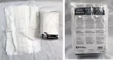 8 Gerber Cloth Diaper White Gauze Prefold Premium 6-ply Absorbent 14" x 20"