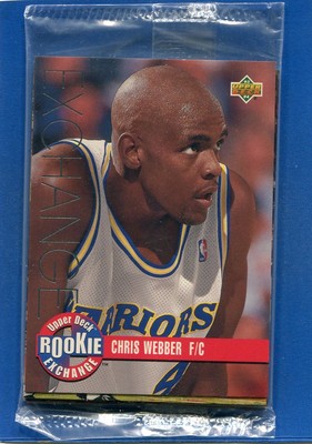 1993-94 Upper Deck Rookie Exchange Silver Factory Set Chris Webber Hardaway