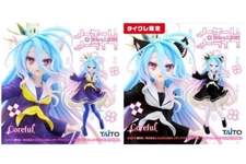 TAITO No Game No Life Shiro Coreful Figure Nomal Ver. & Limited Ver. set Japan