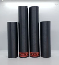 Fork Skins Covers Black Brushed Aluminum Graphics Honda CRF 250R 450R 250X 450X 