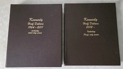 1964-2024 PDSS Kennedy Half Dollar Complete Set 212 Coins (Dansco 816&/8167)